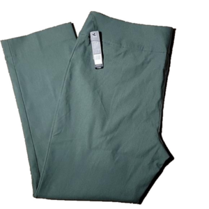 Nic+Zoe Urban Green Slip-on Pants Size 16 Petite NWT